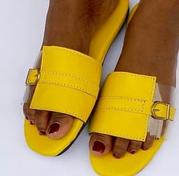 Oke slide in yellow